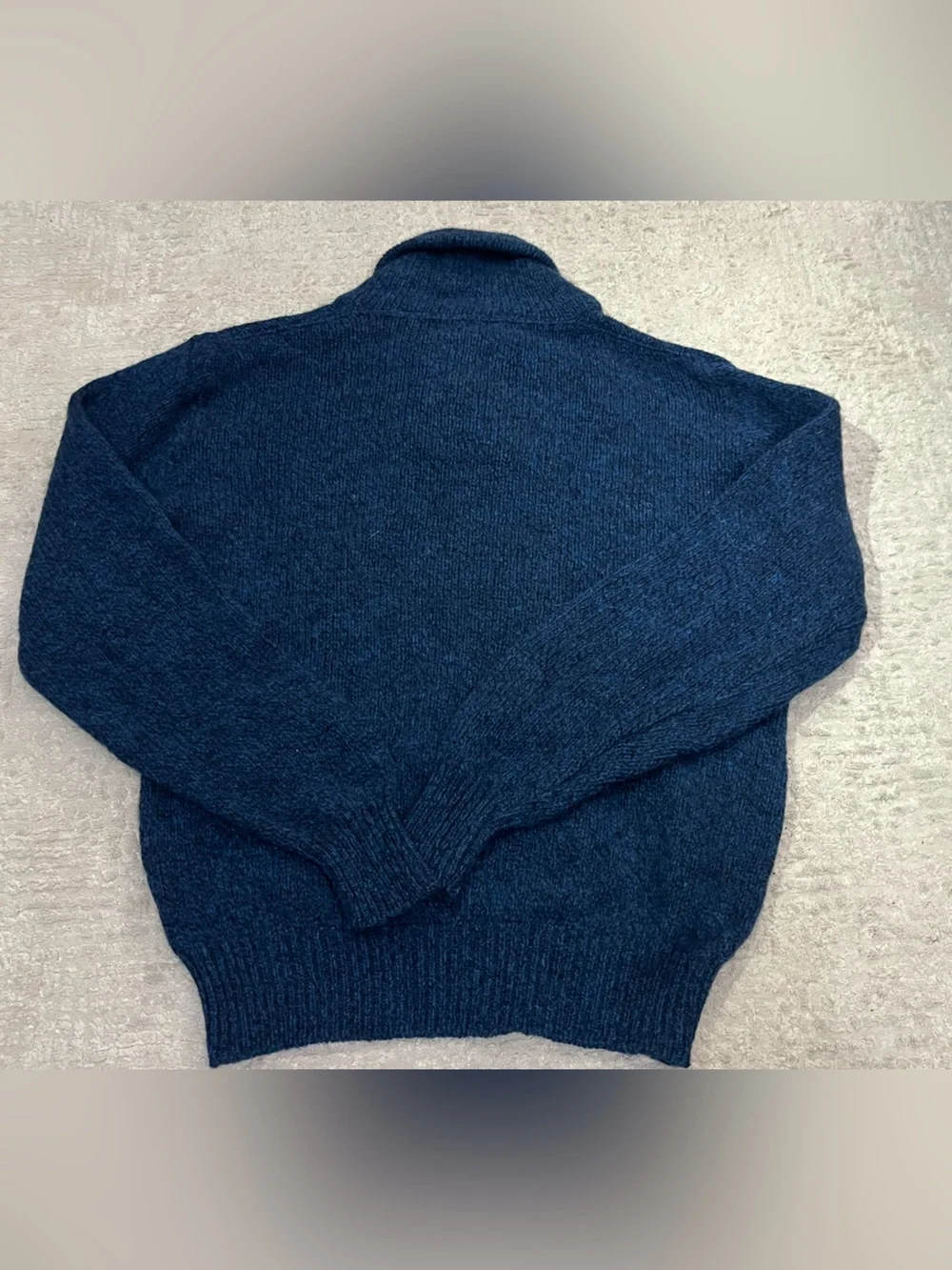Vintage L.L. Bean Wool Blend Blue Sweater